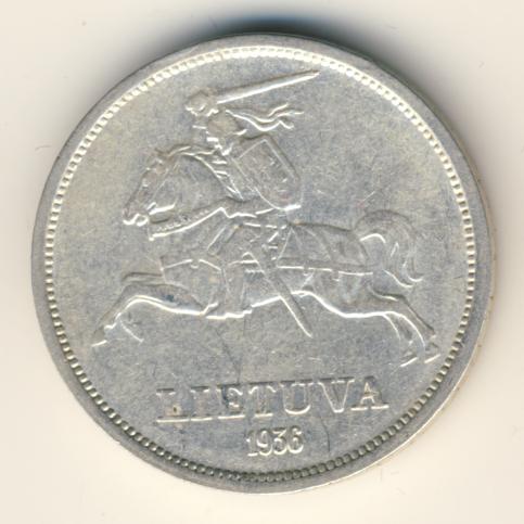 Лит 5. Монеты Литвы 1936 г. Литва 1936 год. 5 Литай 1936. 10 Litai.