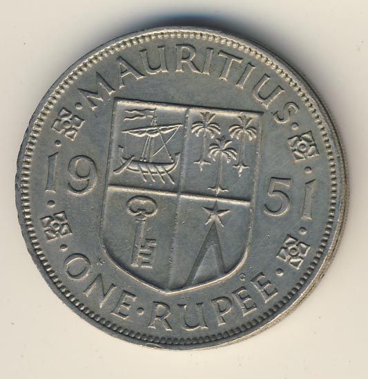 Маврикийская рупия к рублю. Маврикий монета 1 рупия 1950г. Маврикий 25 рупий 1975 серебро.