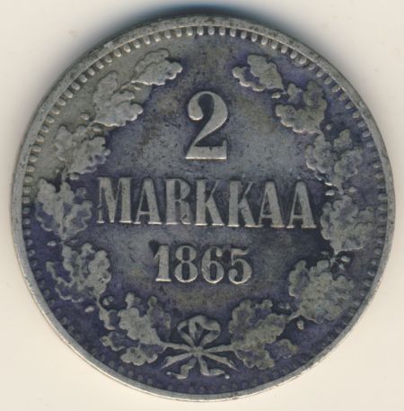 2 марки 1865