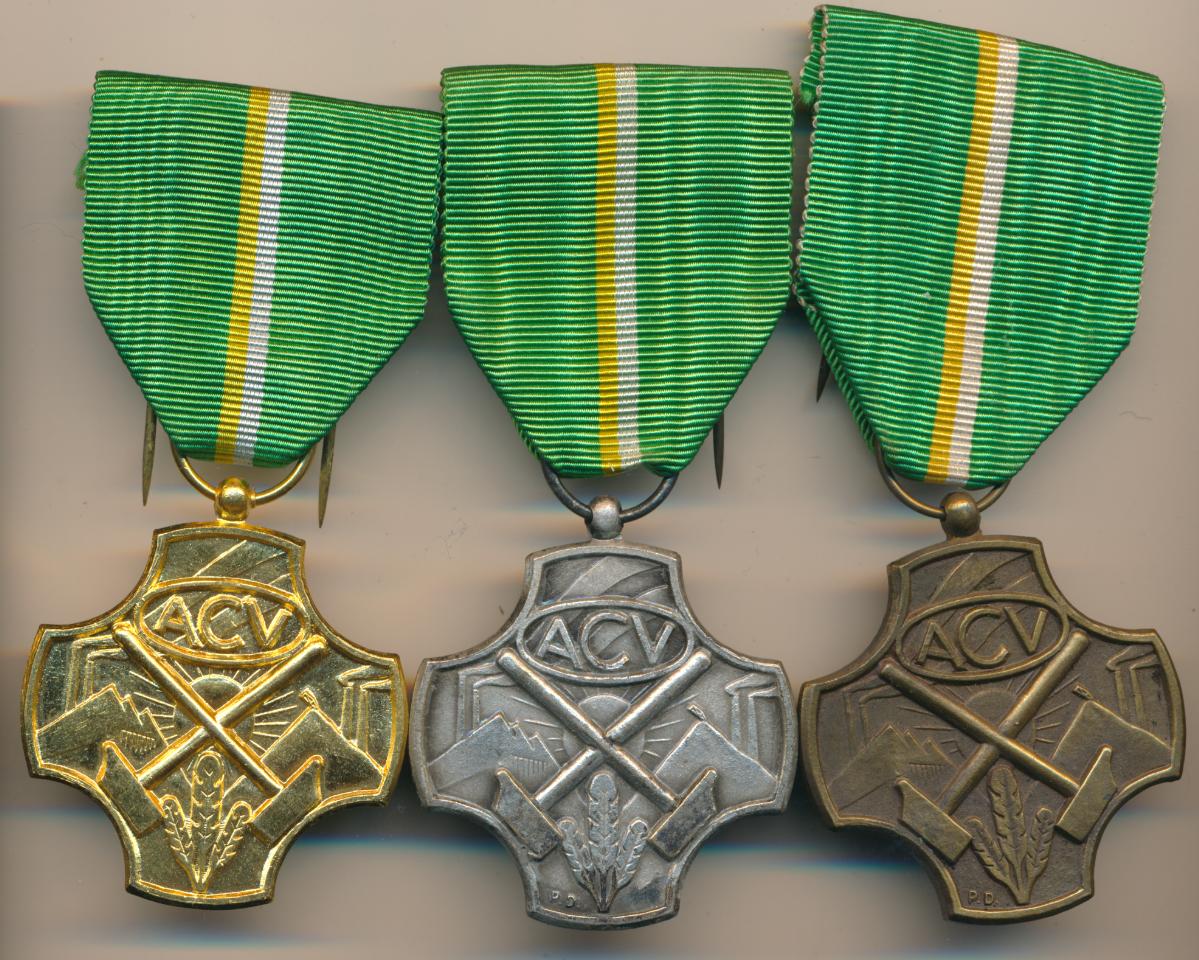 Медали бельгии