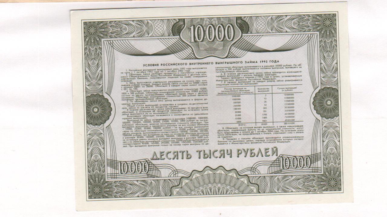 Ценная бумага 1992. Образцы 1992 года 10000 рублей. Облигация на 10000 рублей на день рождения. Сколько стоит облигация 1992 года. Облигации Нижегородской области 1994.