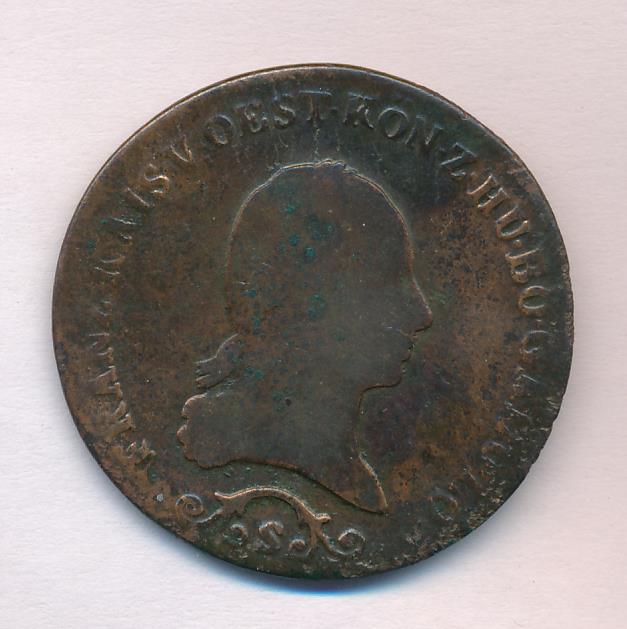 3 крейцера. Австрия. 1812