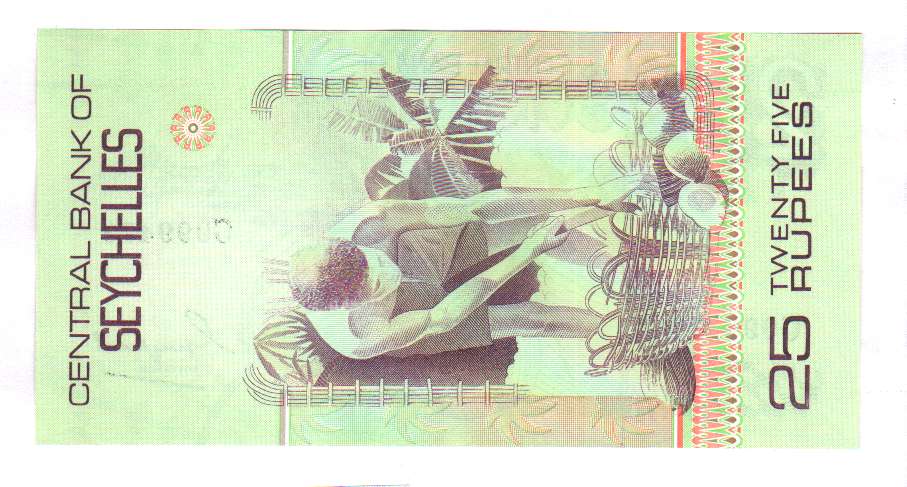25 рупий Сейшельские о-ва.