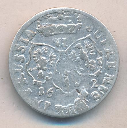 6 грошей. Пруссия. 1682
