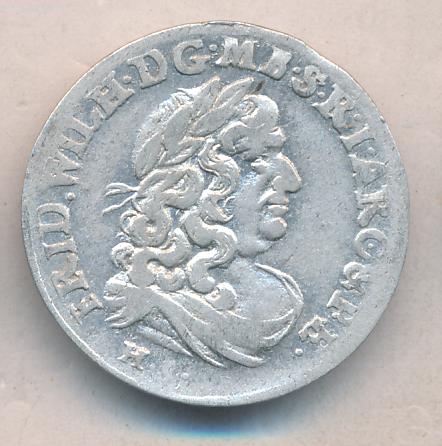 6 грошей. Пруссия. 1682