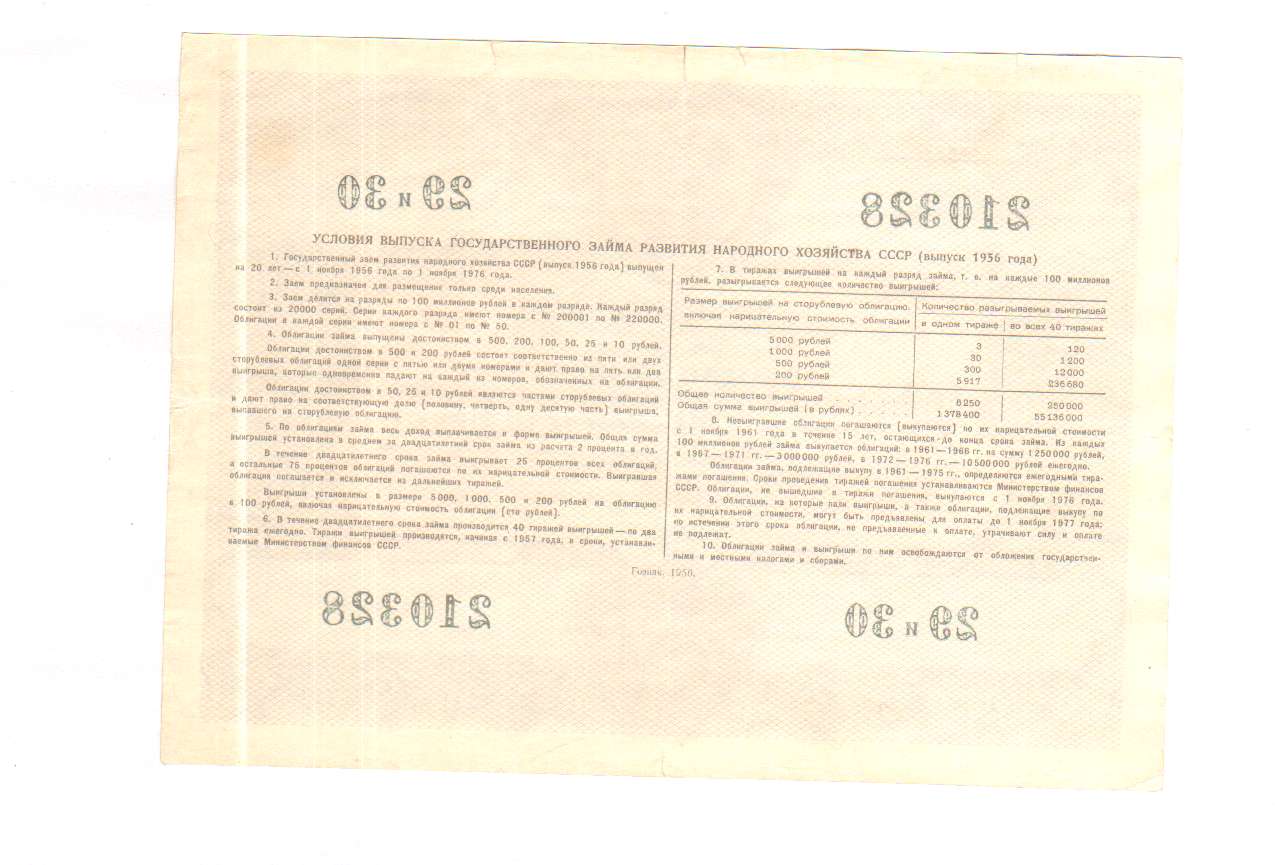 Облигации 200 рублей. 100 Рублей 1972.