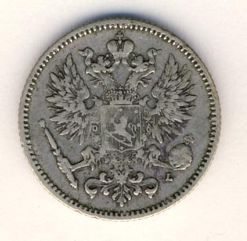 50 пенни 1892 - аверс