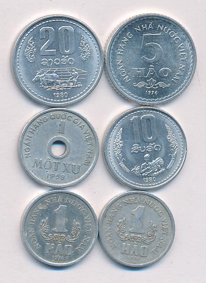 Современные монеты вьетнама