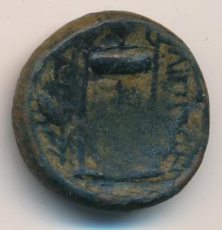 Монета. Македония, Филиппи. Геракл/трипод. М-5,10гр. 356-245