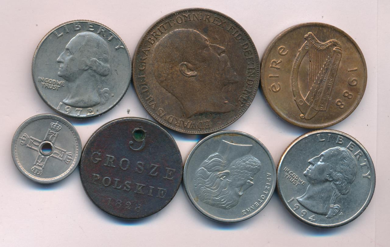 Монеты с отверстием