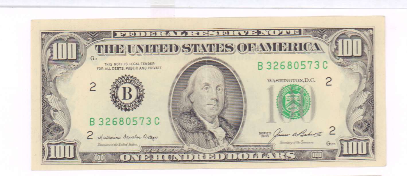 Банкноты Федерального резерва 1969 C $100 RICHMOND(A362) eBay