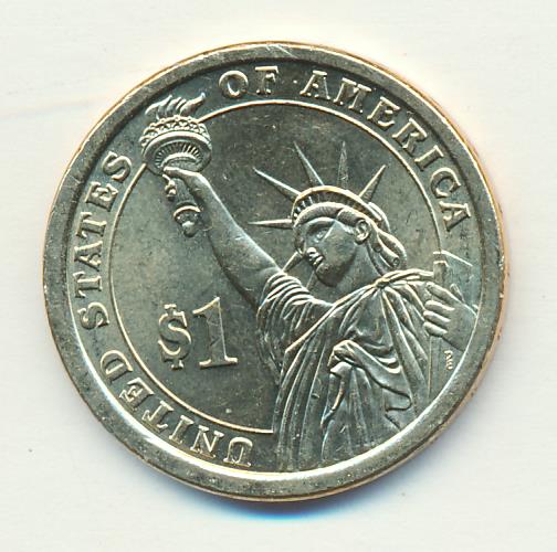 1 доллар. США. Франклин Пирс. 2010P
