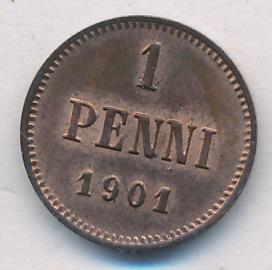1 пенни 1901 - реверс  фото реверс