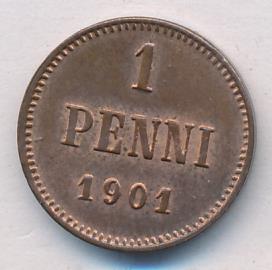 1 пенни 1901 - реверс  фото реверс