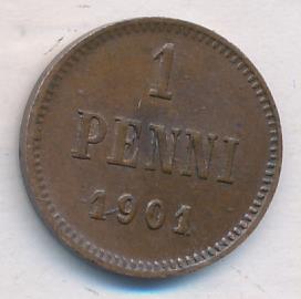 1 пенни 1901 - реверс  фото реверс