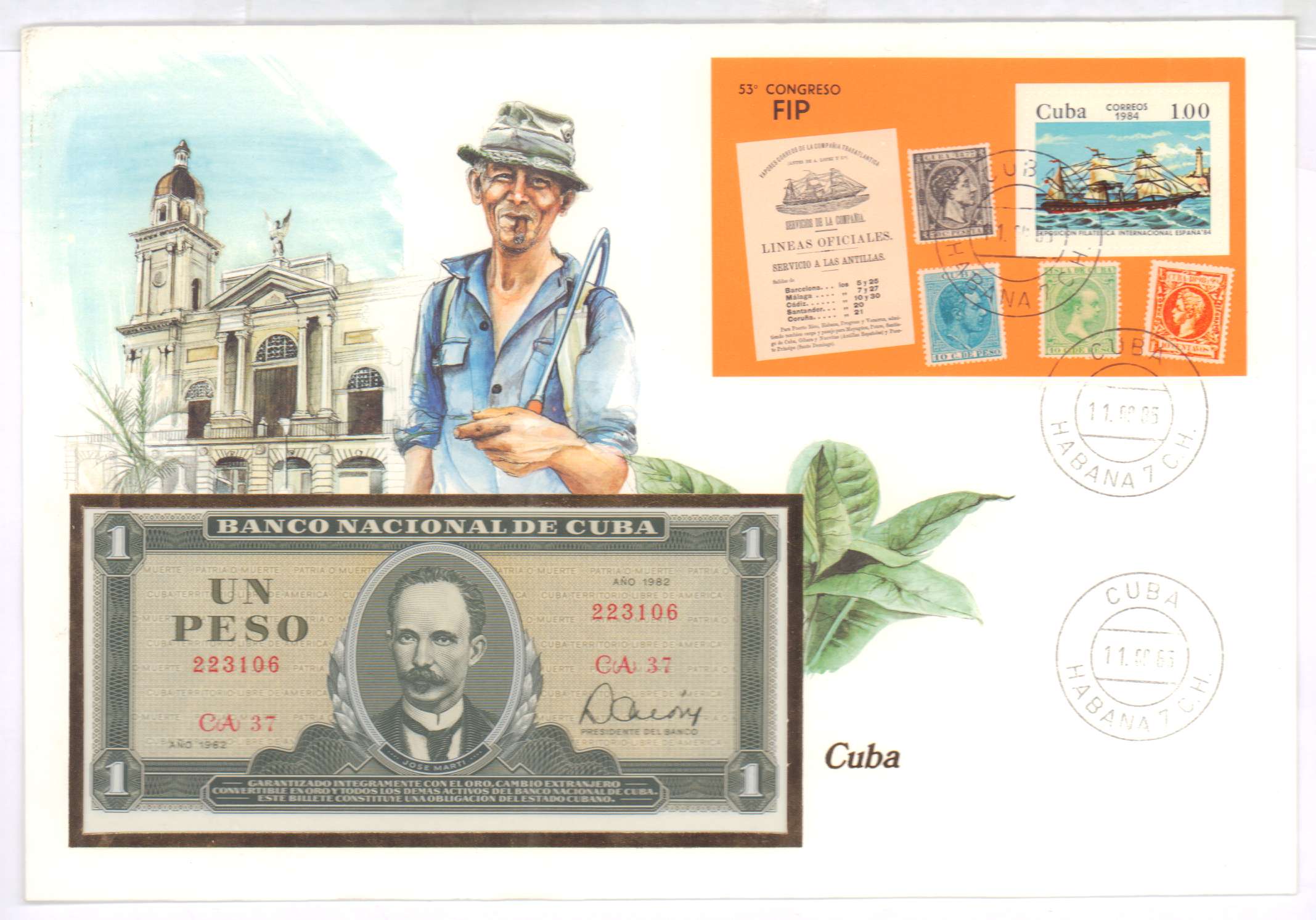 Кубинское песо к доллару на сегодня. 1 Кубинский песо. Конверт Куба. Куба 1982 Kapablanca марка.