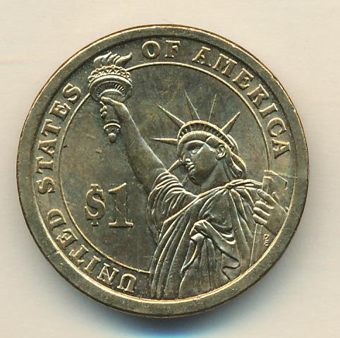 1 доллар. США. Президенты США - Франклин Пирс. 2010P