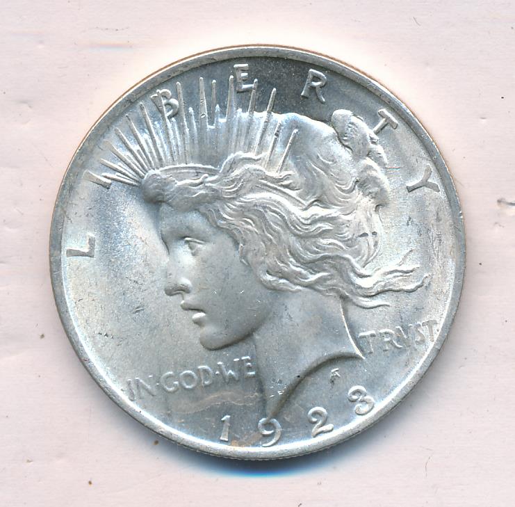 1 доллар. США 1923 - реверс