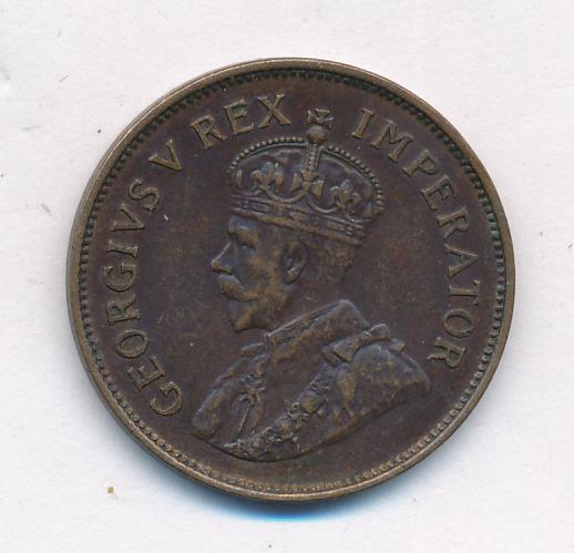 1/2 пенни Южно-Африканский Союз Британский доминион Георг V. 1930