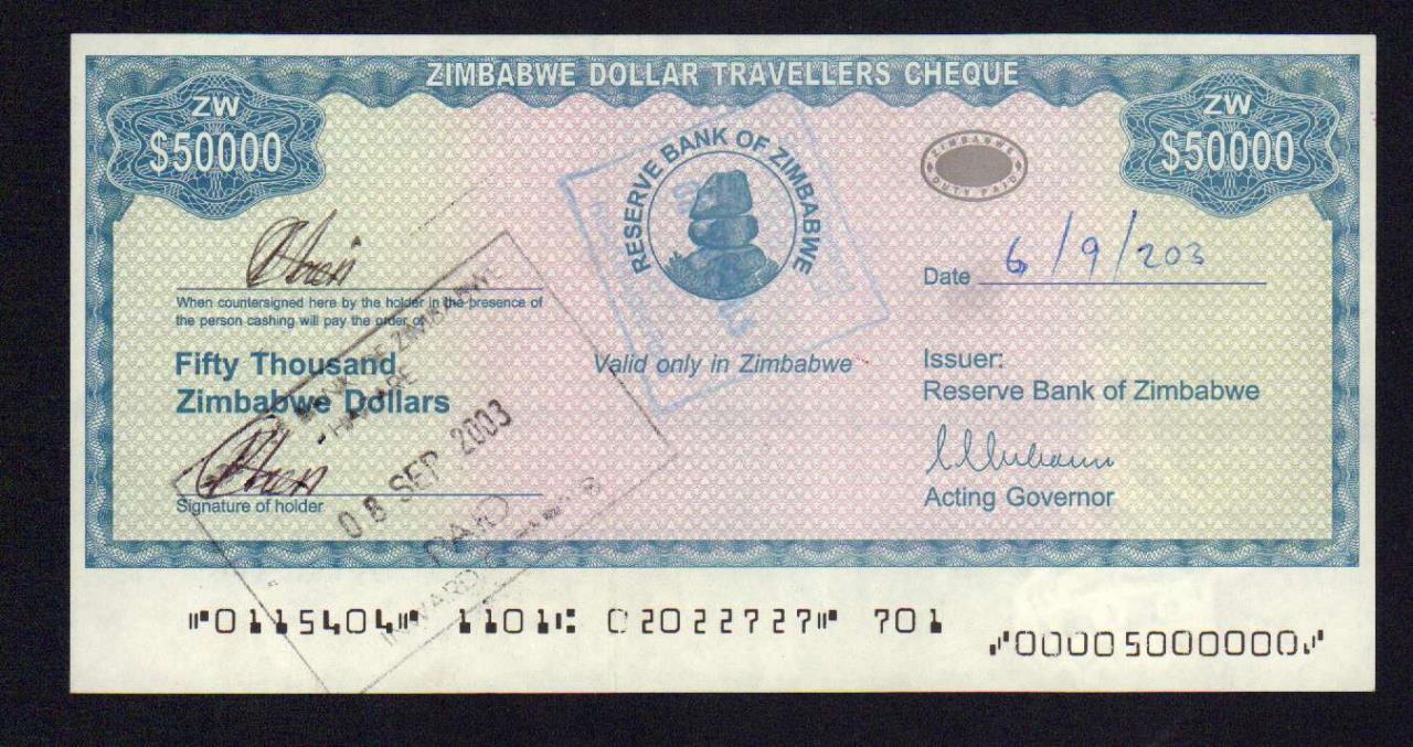 Traveler s cheques. 50000 Долларов.