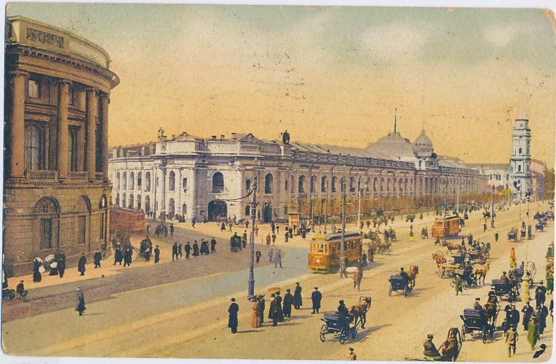 невский проспект санкт петербург 1900 год