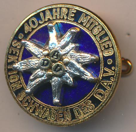 Знак. Эдельвейс. Германия.