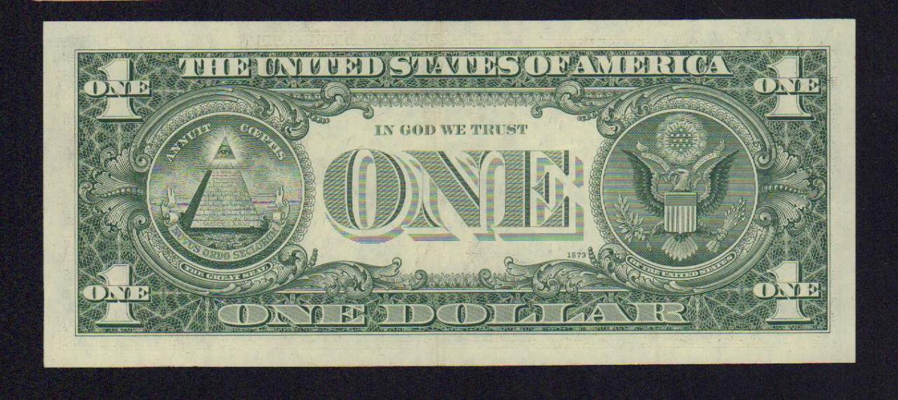 1 доллар США 1969D - реверс