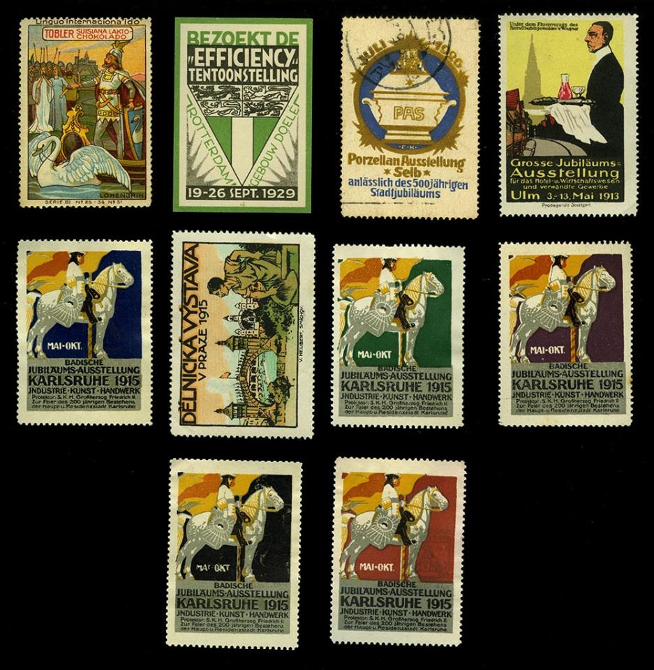 Лот марок. Германия - 9 шт, Чехословакия - 1 шт. Все марки в хорошем состоянии. Марки 1915 и 1929 - клей, без наклеек  - аверс