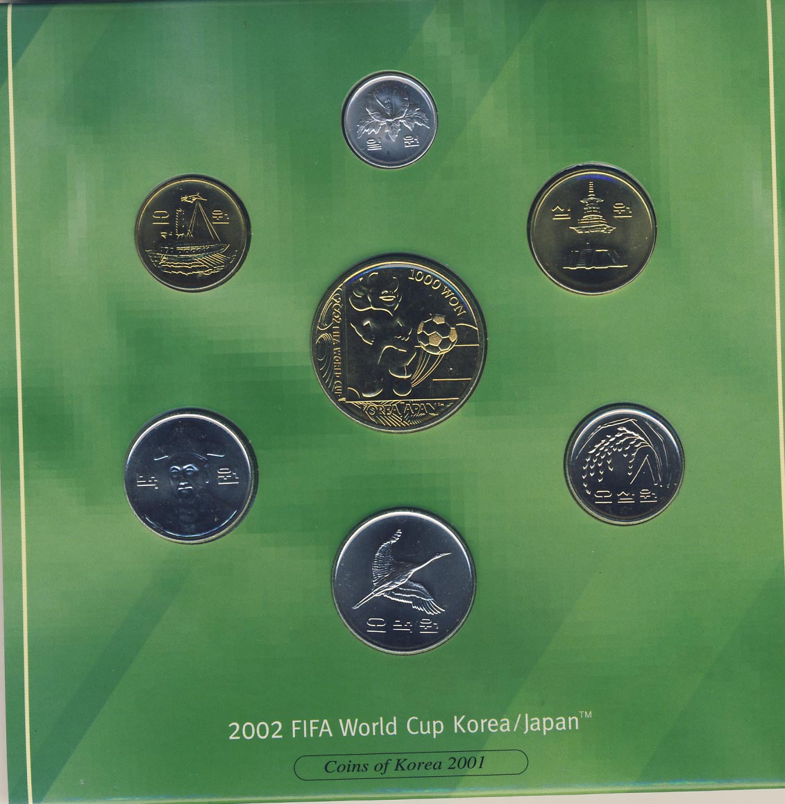 Монеты 2001-2002